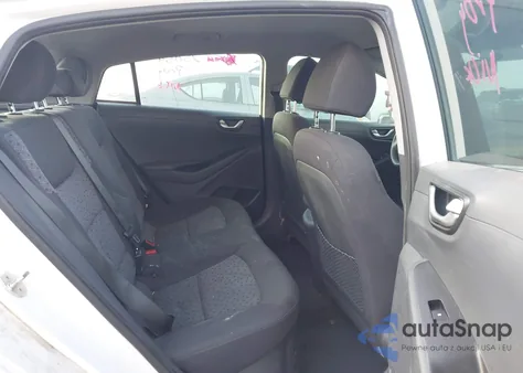 2017 Hyundai Ioniq Hybrid Blue z USA, uszkodzony, nr VIN KMHC65LC5HU037348